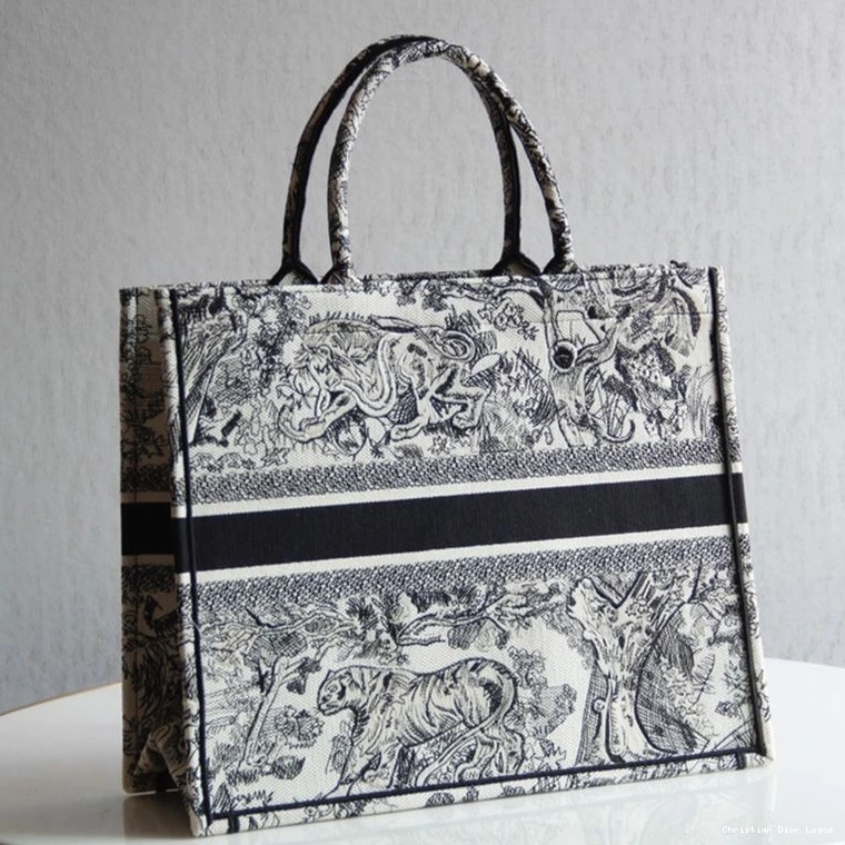 Cheap Motif De Tote Black Jouy Canvas Dior Toile Book 0731 Luxury